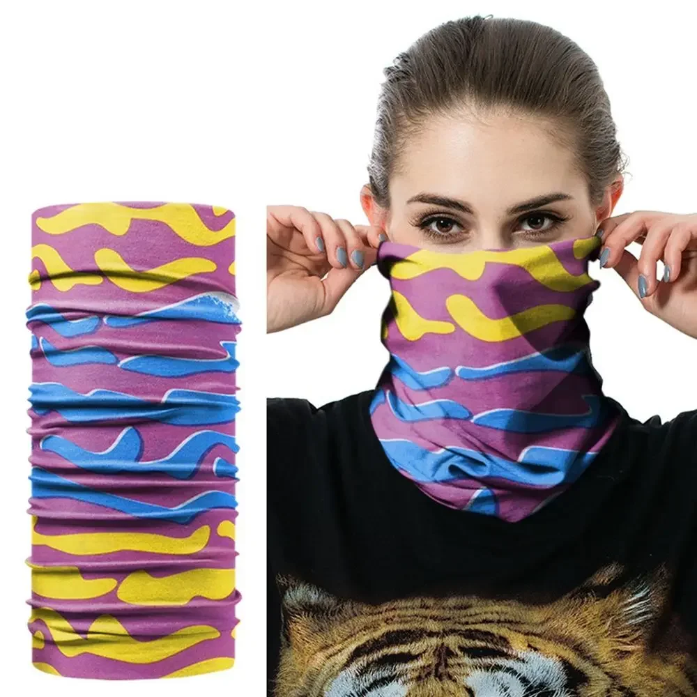 GOTRUST 8 Copricapo Multifunzione, Bandana Foulard Scaldacollo Fazzoletto da Collo Fascia