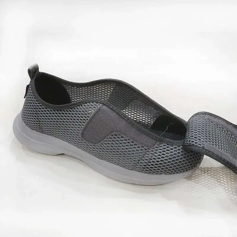 Women Men Diabetic Shoes Summer Breathable Injury Bandaging Surgery For Patients Swollen Feet Adjustable Shoe Width Shoes 2