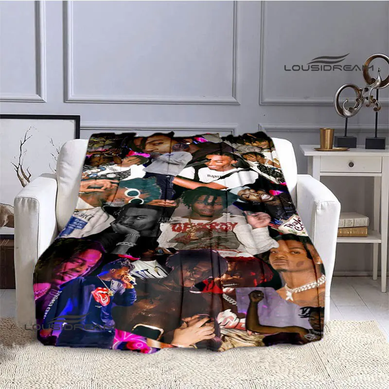 Hip -Hip Playboi Carti Printing blanket warm blanket flange blanket soft and comfortable blanket birthday gift 3