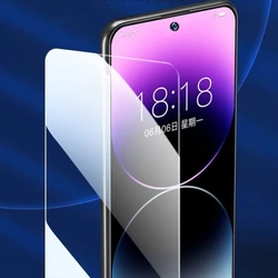 Matte Anti - Blue Tempered Glass Screen Protector with Design - Enhanced Protection Film for Blade V80 (Clear Glass)