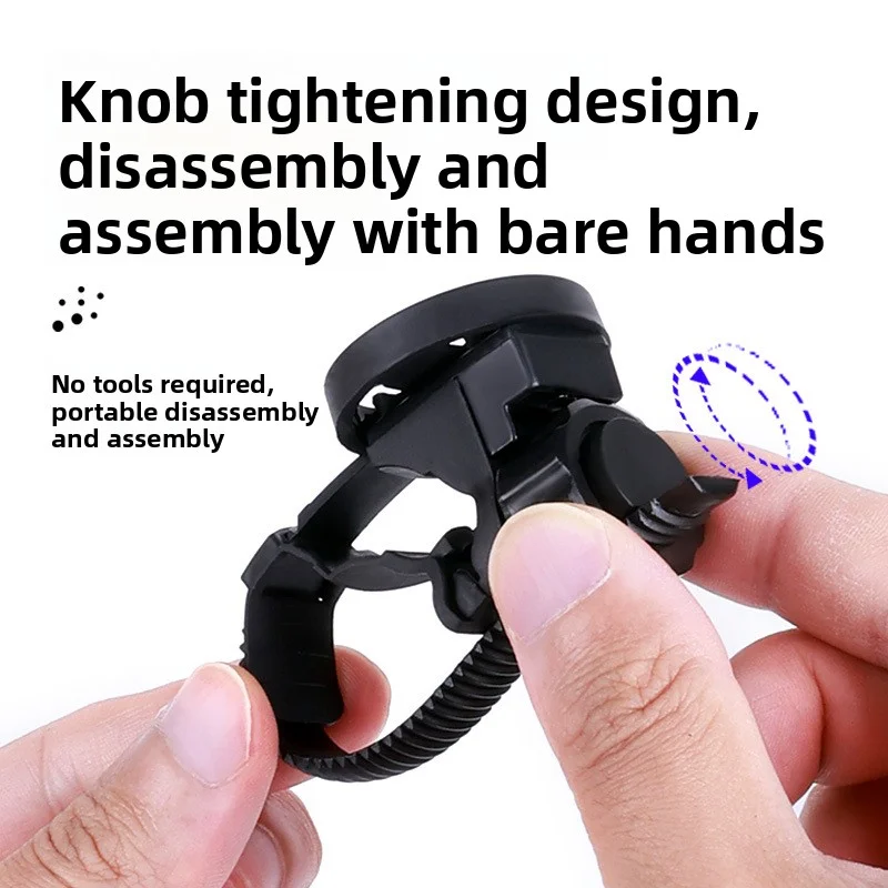 Universal Bicycle Mount for Headlight and Computer