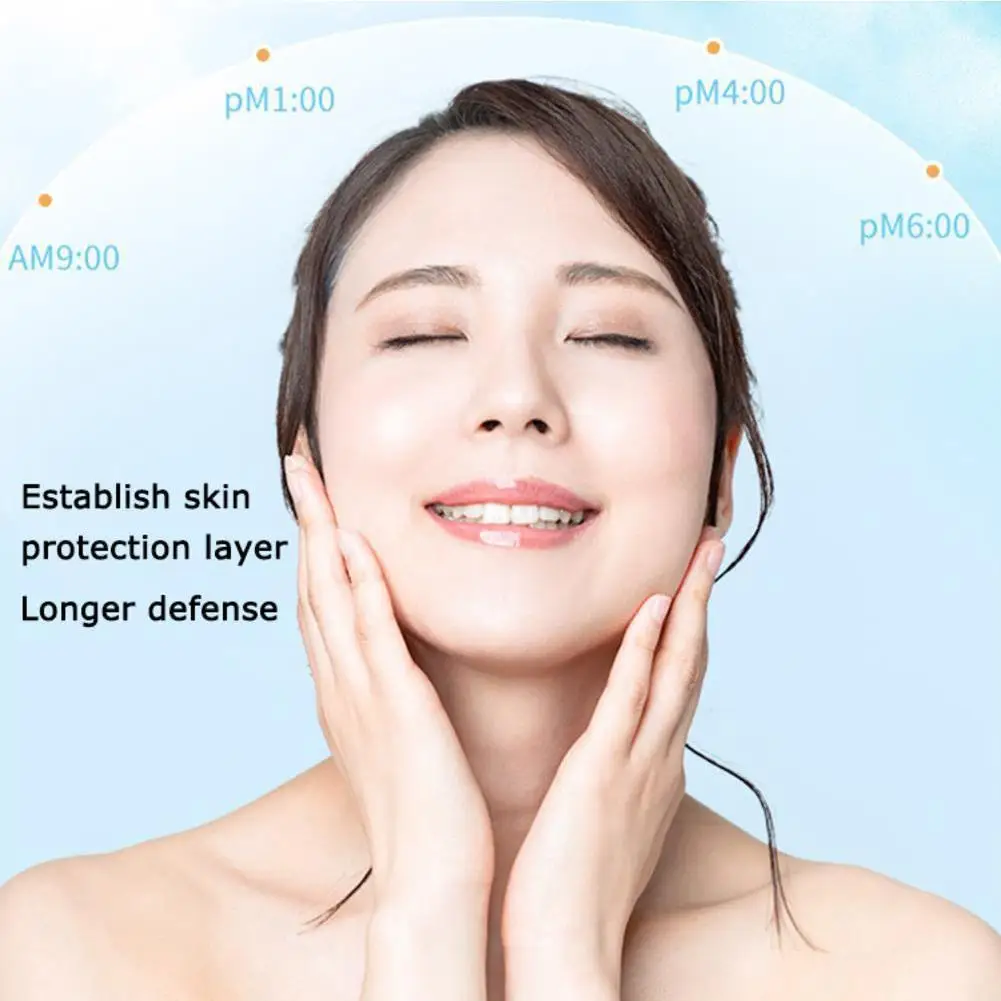 Face Body Sunscreen SPF 50+Sunscreen Whitening Sunblock Anti-Aging Protective Skin Cream Moisturizing Care 60g Oil-control E3G1