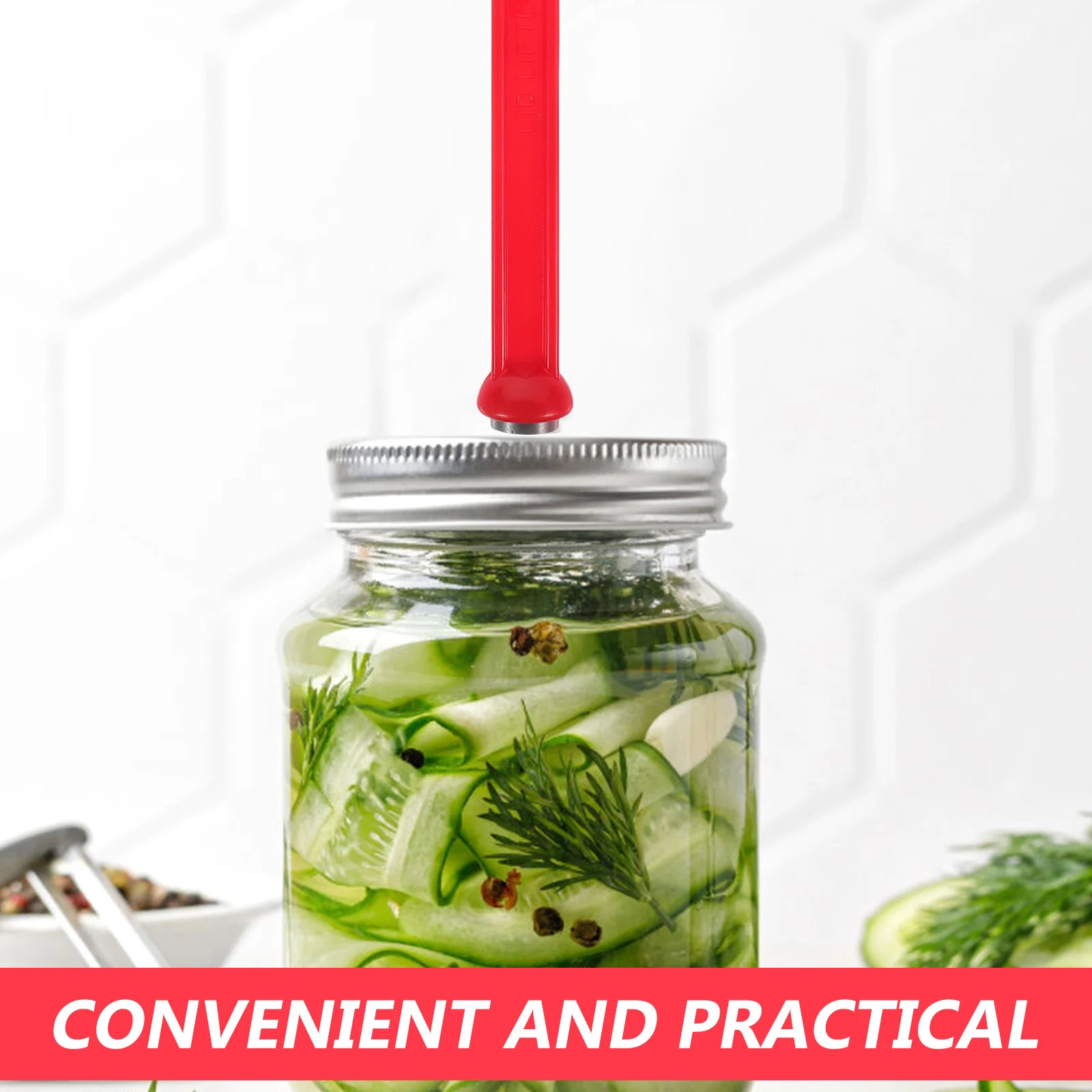 Magnetic Lid Lifter 6 Pcs Kitchen Canning Tool Household Canning Lid Lifter Jar Supplies