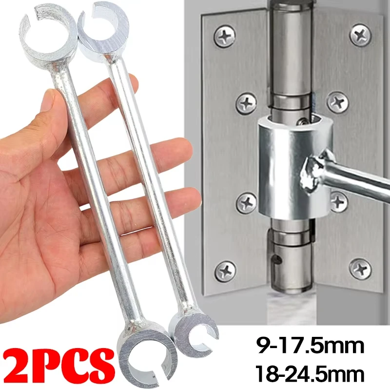 Double Head Hinge Gaps Adjusting Wrench Door Hinge Repair Spanner Labor-Saving Wrenches for Home Hinge Gaps Repair Hand 2030