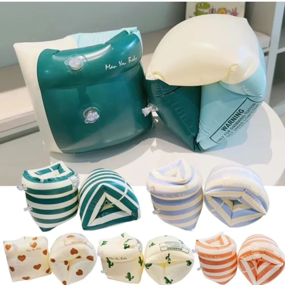 Inflatable Double Air Bag Pool Arm Floaters - PVC Printed Swimming Accessories