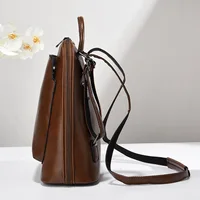 Trendy Backpack 2025 Women's Leisure Waterproof Travel Bag Computer Bag Backpack High School Junior High School Student Backpack 2