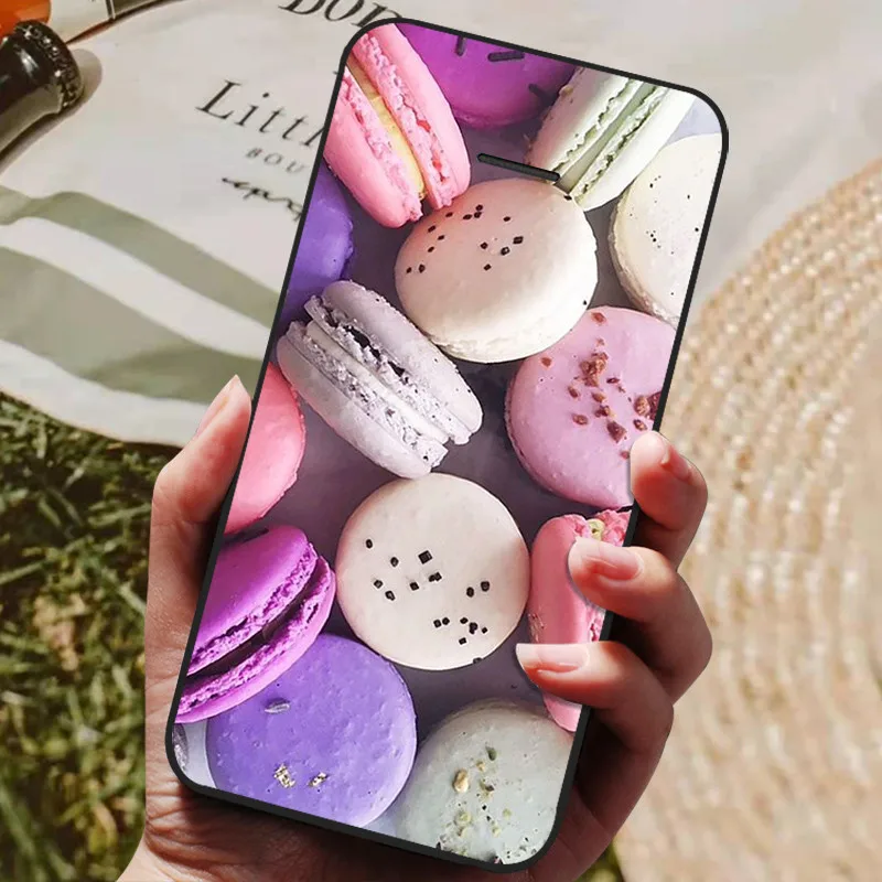 Sleek Black Silicone TPU Phone Case - Durable Soft Cover with Protective Bumper Design