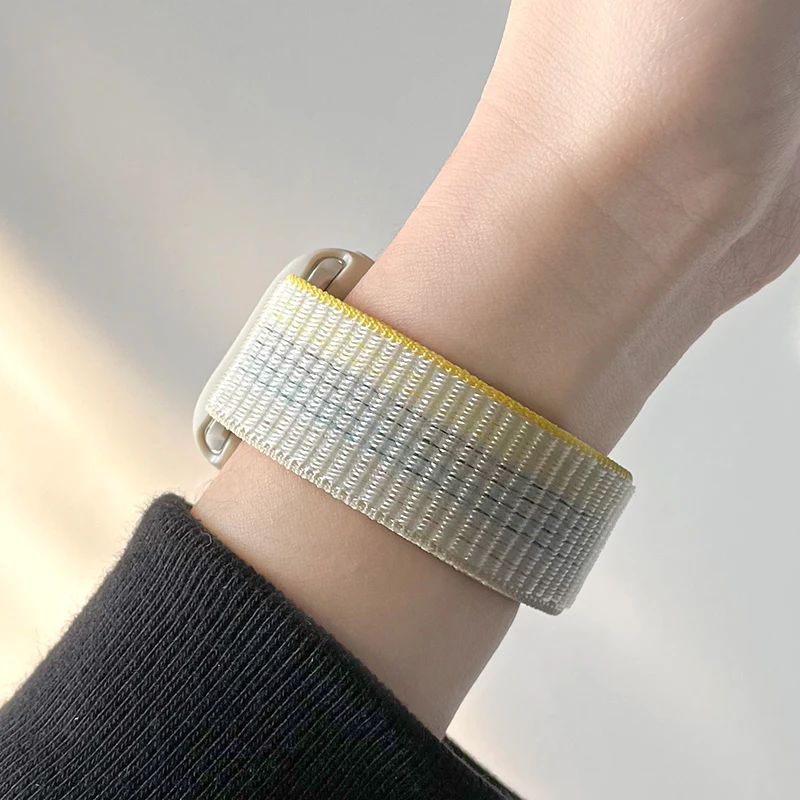 Premium Nylon Loop Strap for Apple Watch - Versatile and Durable Replacement Bracelet