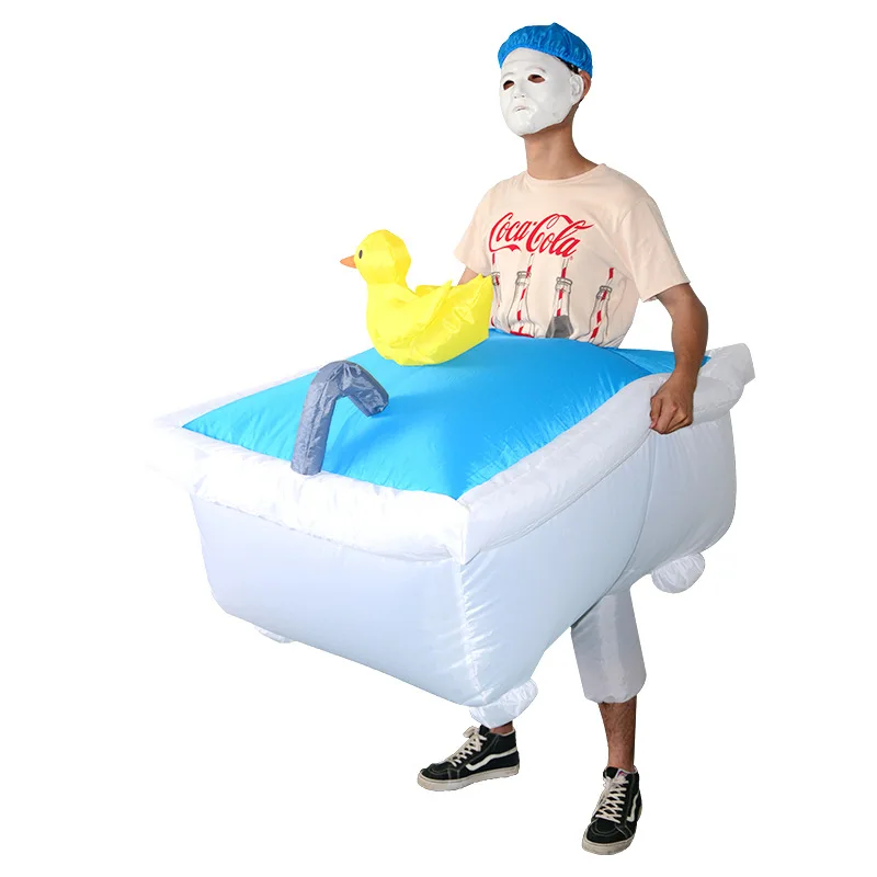 

Bathtub Inflatable Costume Cosplay Thanksgiving Christmas Party Props Woman Adult Party Festival Stage Performance Funny Suit