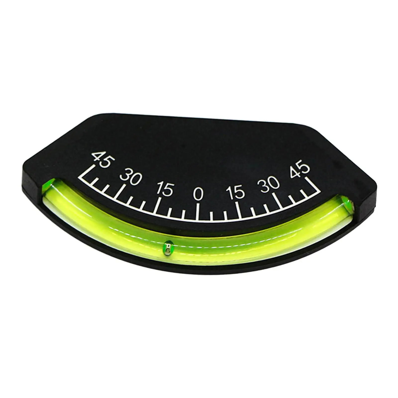 45&deg; Vehicle Ship Sailing Clinometer Simple Installation Accurate Accessories Multipurpose for Marine Use Angle Indicator
