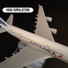 1:400 Scale Metal Aircraft Air France A380 Airplane 4