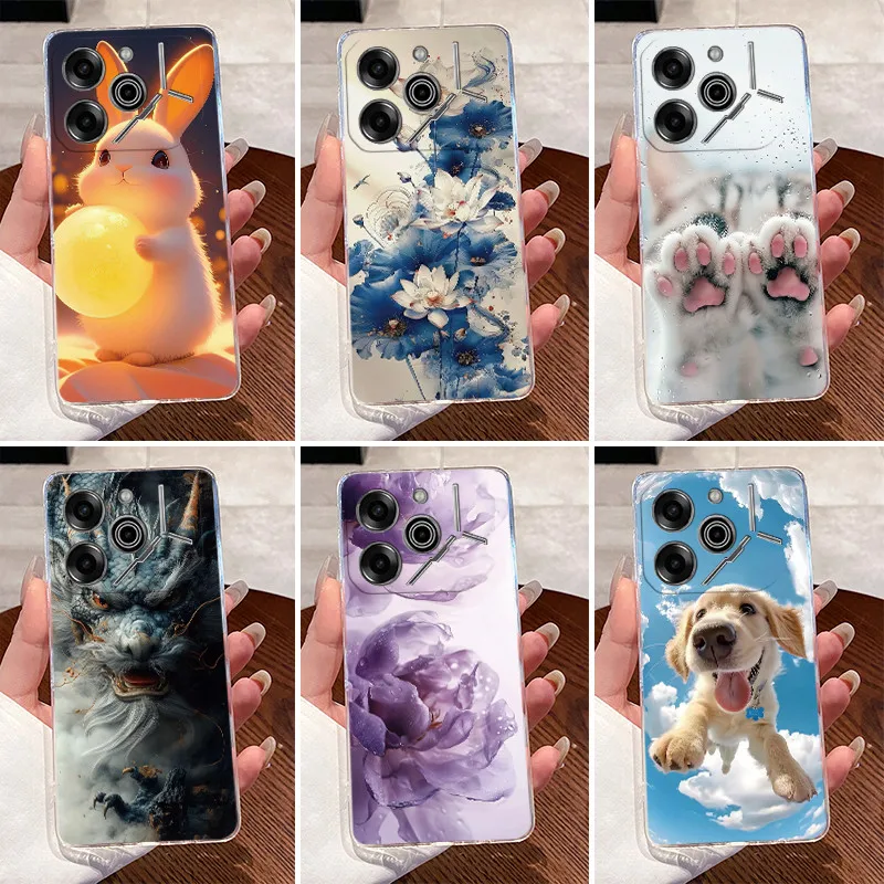 Luxury Dragon Clear Soft Ultra-Thin Slim Phone Case - Cute & Cool Design