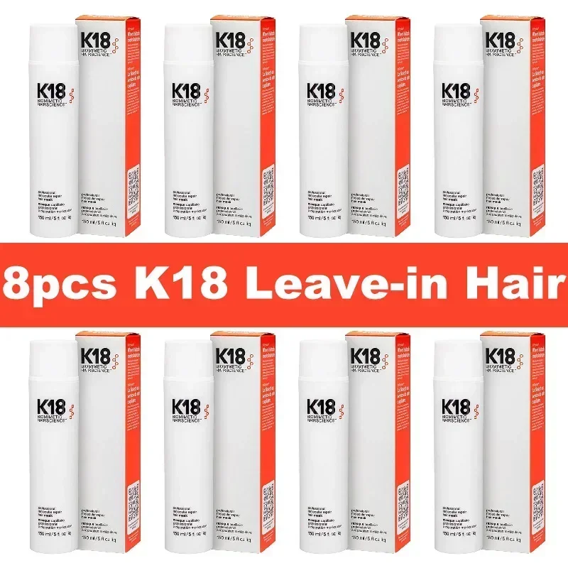 K18 Leave-In Molecular Hair Mask Original Repair Molecular Hair Care Damaged Dry Frizzy 4 Minutes Treatment Moisturize 150ml