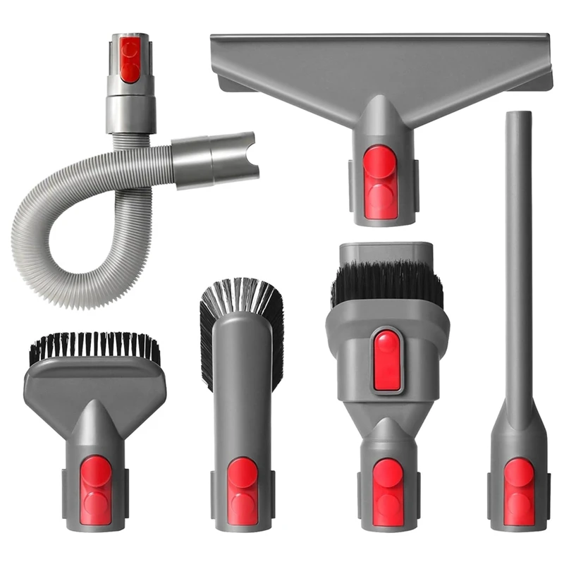 

Детали для пылесоса Dyson V15, V11, V10, V7, V8, гибкий удлинитель, инструмент для матраса, жесткая щетка, мягкая щетина