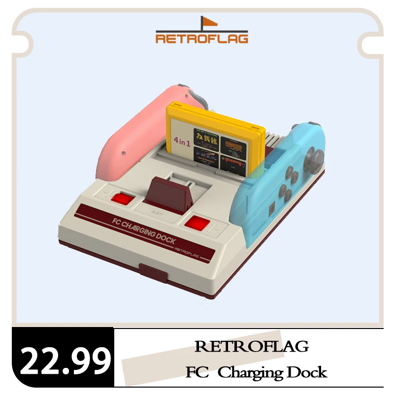 RETROFLAG FC Classic Style Charging Dock with Overcharge