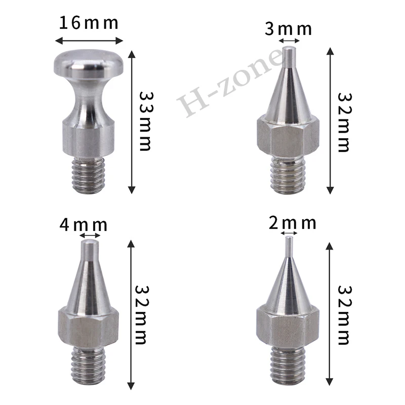 Tête de marteau PDR pour réparation de bosses sans peinture jeu de pointes Interchangeables – Image 5