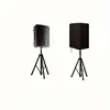 Waterproof & UV-Protected Outdoor Speaker Cover - Dustproof Polyester, Black, Ideal for Live Sound & Lighting Equipment 5