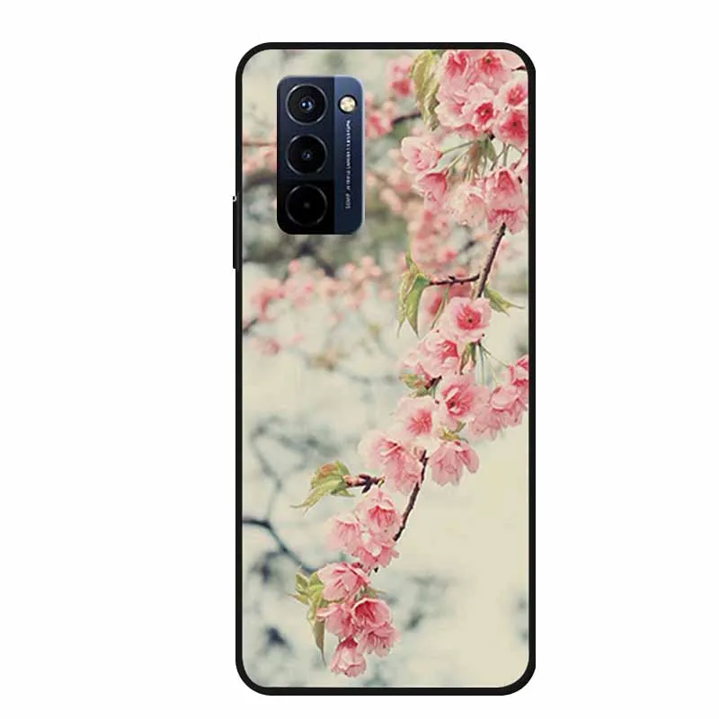 Shockproof Silicone TPU Painted Back Cover - Full Protective Case