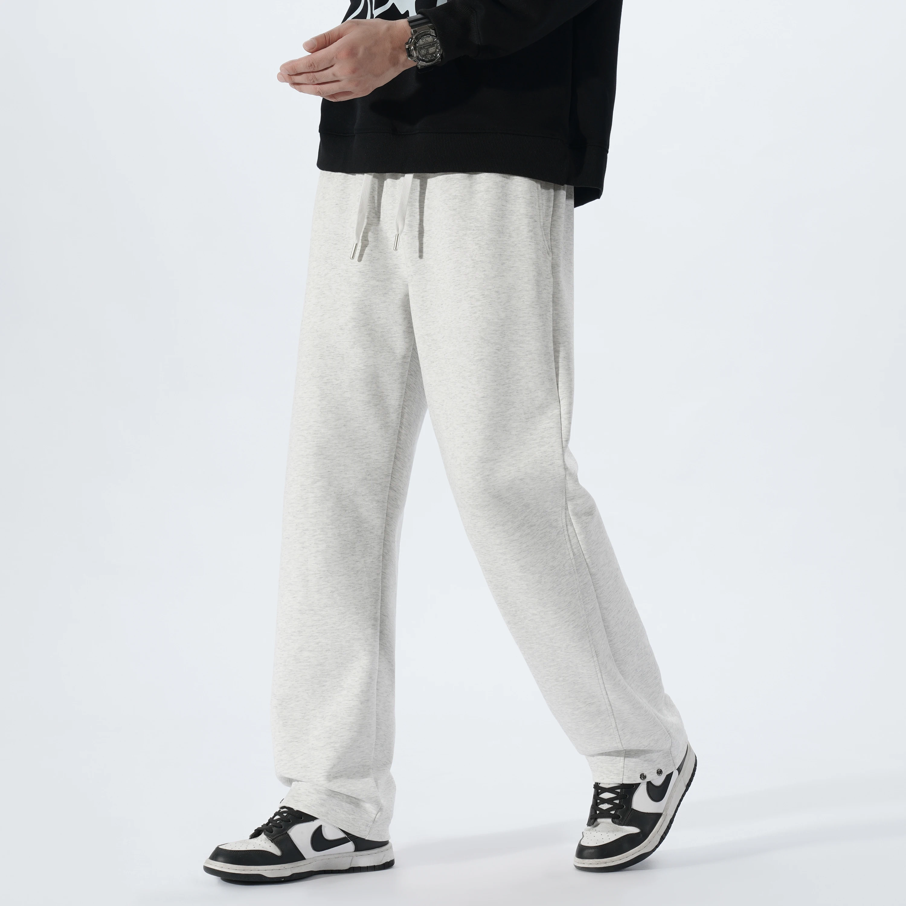 25 جديد الخريف الشتاء 190 طويل القامة الرجال اضافية طويلة 120 سنتيمتر طول السراويل مرونة الخصر تنوعا السراويل الرياضية عالية الجودة تنوعا