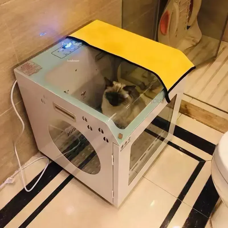 Upscale Pet Dog Dryer Fully Automatic Pet Supplies Drying Box Multifunction Mute Household Intelligent Dryer Blower ZAQ