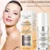 Colour Changing Liquid Foundation Hides Wrinkles & Lines, SPF15 BB Cream Makeup Base Concealer Moisturizing Primer All Skin Tone 1