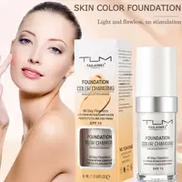 Colour Changing Liquid Foundation Hides Wrinkles & Lines, SPF15 BB Cream Makeup Base Concealer Moisturizing Primer All Skin Tone 1