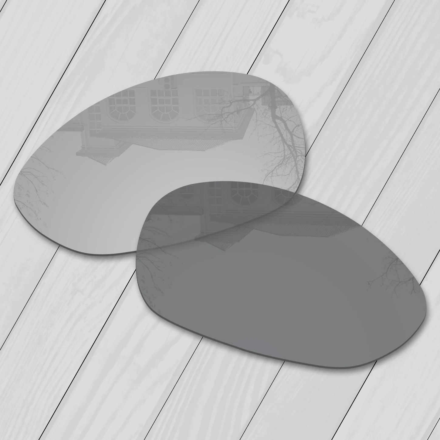 

Wholesale E.O.S Polarized Enhanced Replacement Lenses for-Oakley X Squared Sunglasses - Grey Photochromic