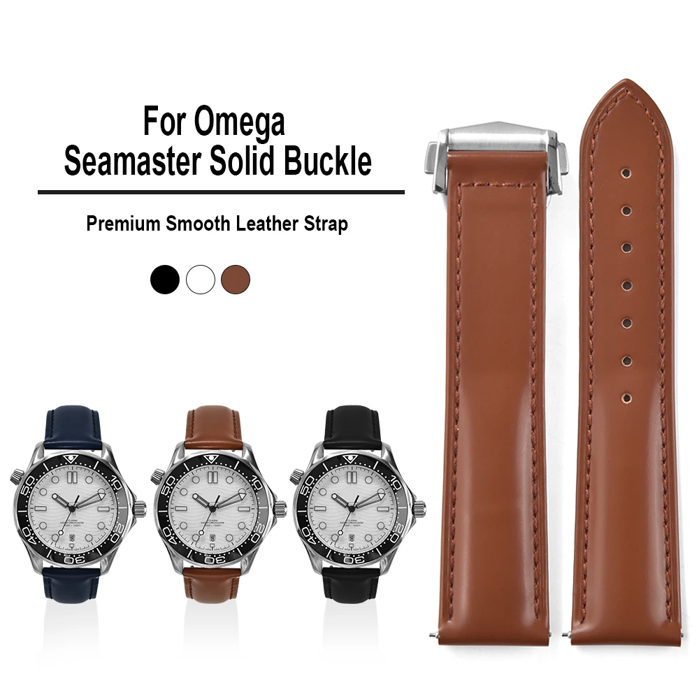 Elegant Handmade Leather Quick Release Watch Strap - Premium Replacement Band