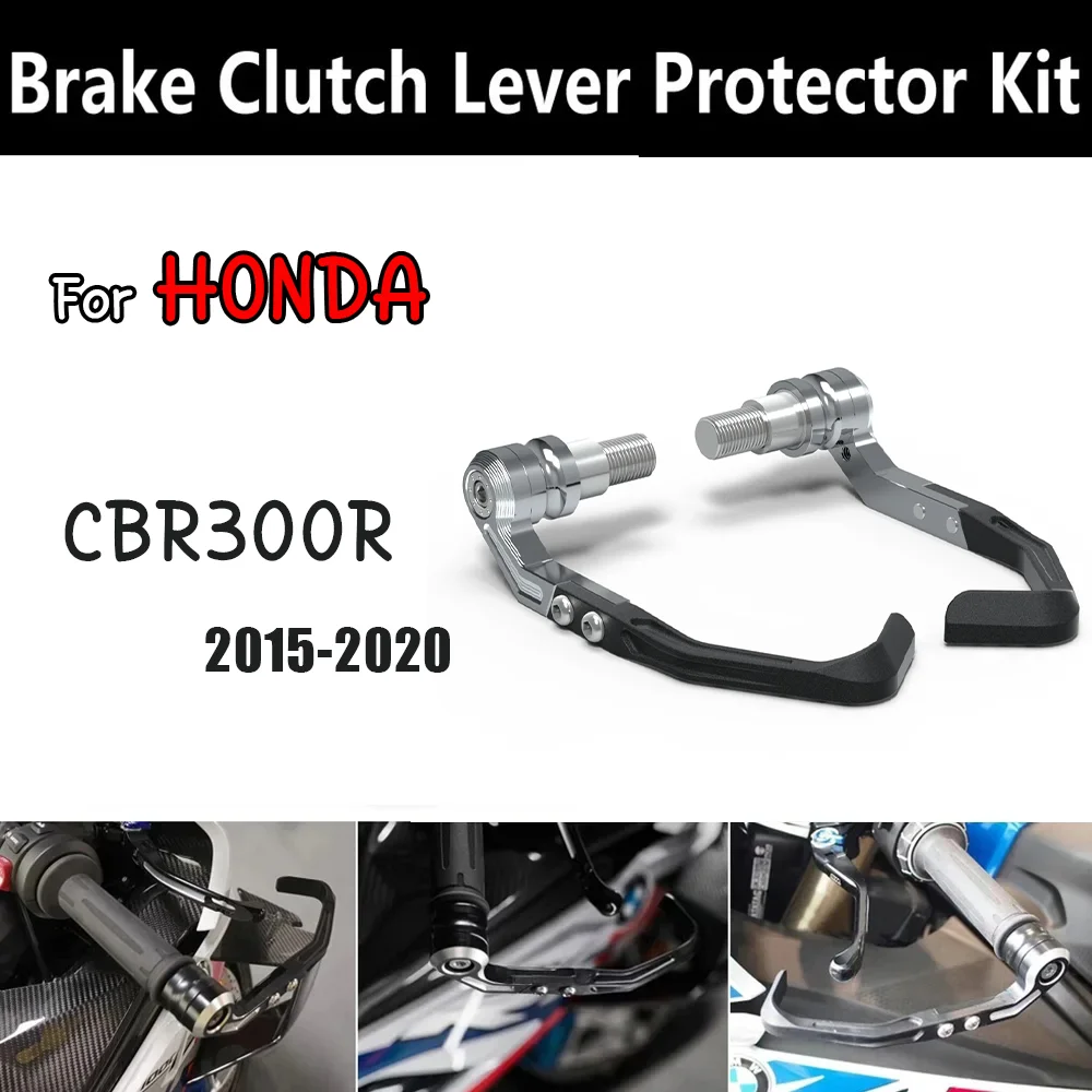 

For HONDA CBR300R 2015-2020 Brake and Clutch Lever Protector Kit Motorcycle Handlebar Brake Clutch Lever Protective