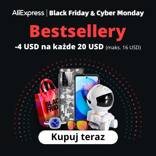 AliExpress | Black Friday & Cyber Monday - Bestsellery