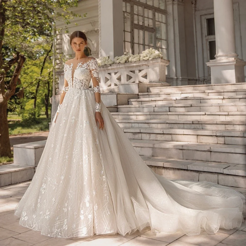 modesto-o-collo-maniche-lunghe-abiti-da-sposa-classico-pizzo-applique-abito-da-sposa-elegante-una-linea-tulle-lungo-abito-da-sposa-robe-de-mariee