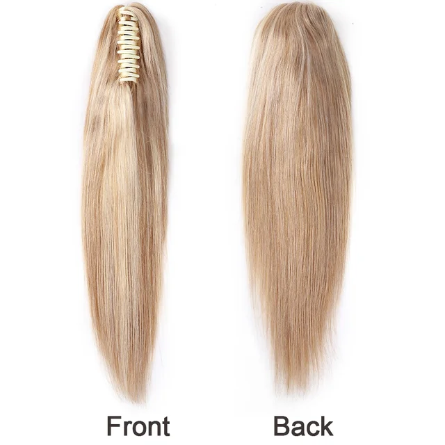 편안함과 스타일을 위한 클립 인 포니테일 익스텐션