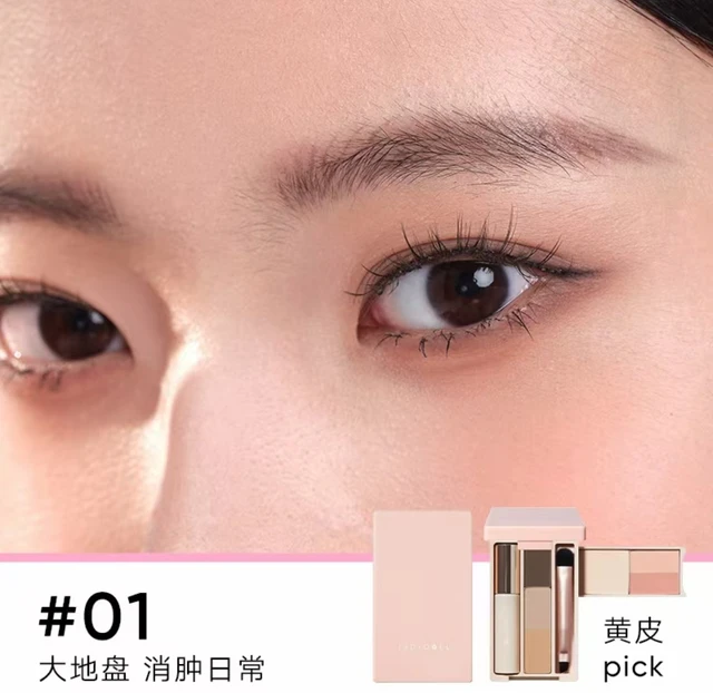 Judydoll Eyeshadow Palette All-in-One Portable Eyebrow Powder 3