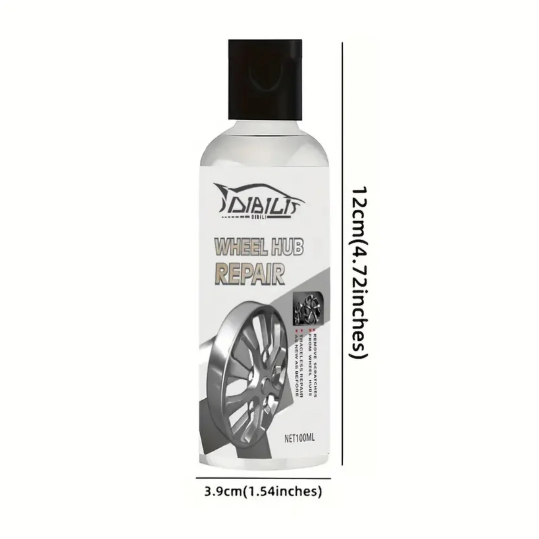 Alloy Wheel Revive Kit 100ml-Nano Sealant Gel for Scratch/Corrosion Repair & Brake Dust Protection on Metal/Chrome Rims wheel repair kit wheel rim repair paste