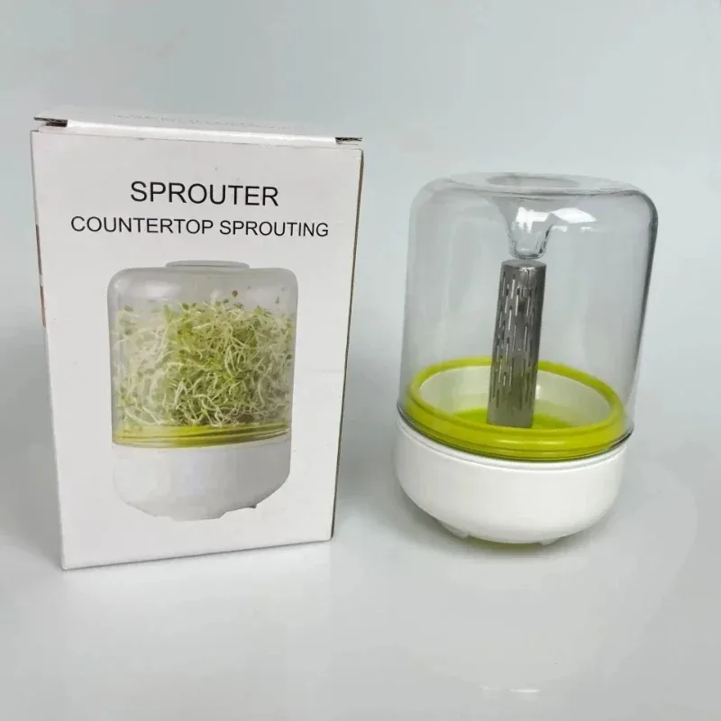 1Pcs Reusable Countertop Sprouter Growing Kit for Household Kitchen Bean Plants Seed Sprouting System Crop Container