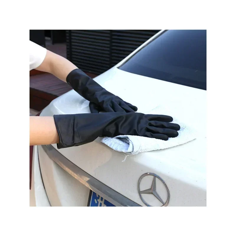 Black Gloves 1 Pair for dishwashing gloves,cleaning gloves