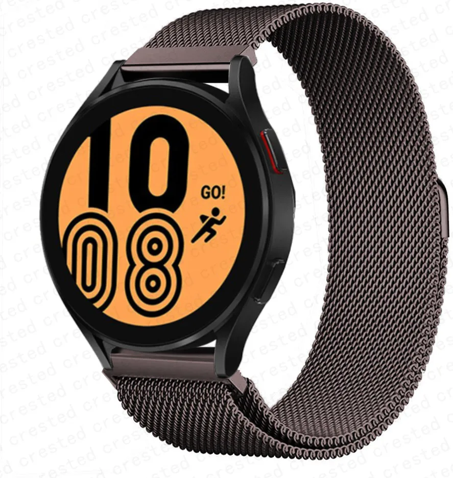 Milanese Loop Stainless Steel Watch Strap Bracelet, 20mm/22mm