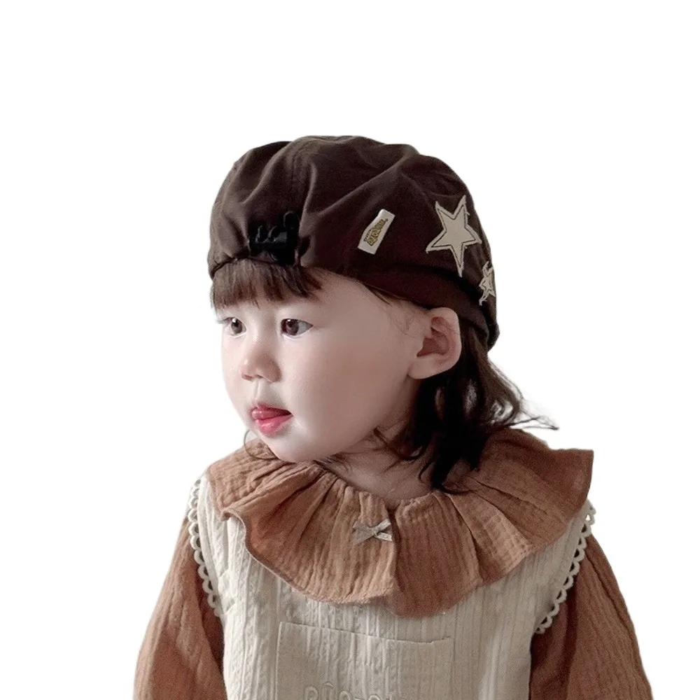 New Fashion Beret Five-pointed Star Lightweight Peaked Cap Forward Hat Outdoor Sports