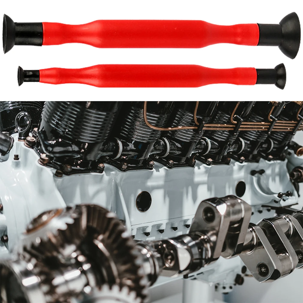 Rubber Valve Lapping Grinding Stick with 4 Suction Plates Valve Lapper Tool Valve Lapping Grinding Stick Tool