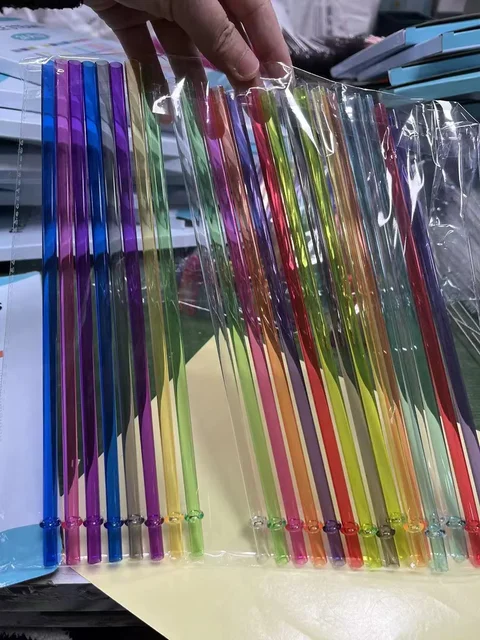 PETG Sperm - Clear Straw