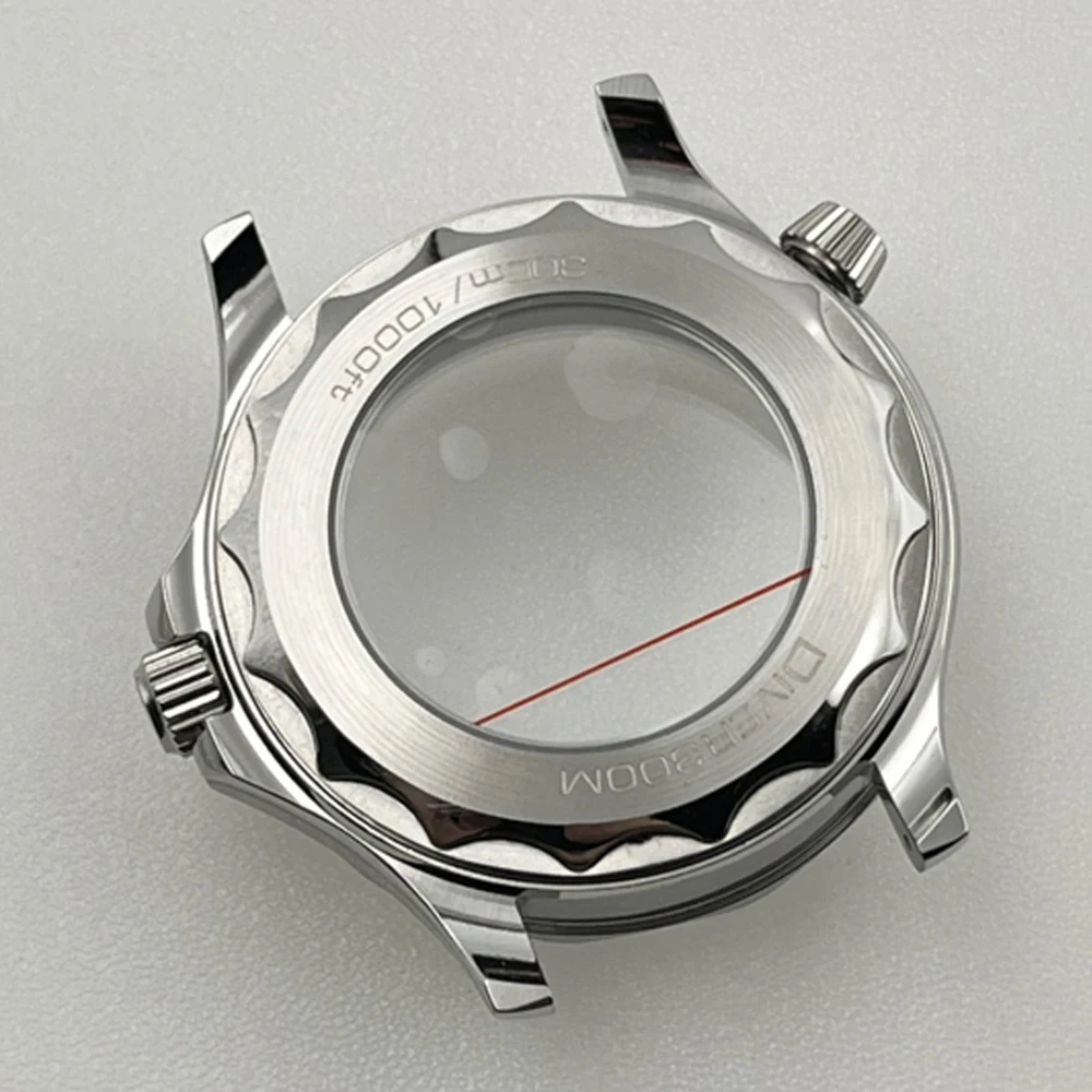 Stainless Steel Waterproof Convex Mirror Arch Glass Watch Case 42mm For NH35A/NH36/4R35A/4R36A Movement Nh35 Case for 31mm Dial