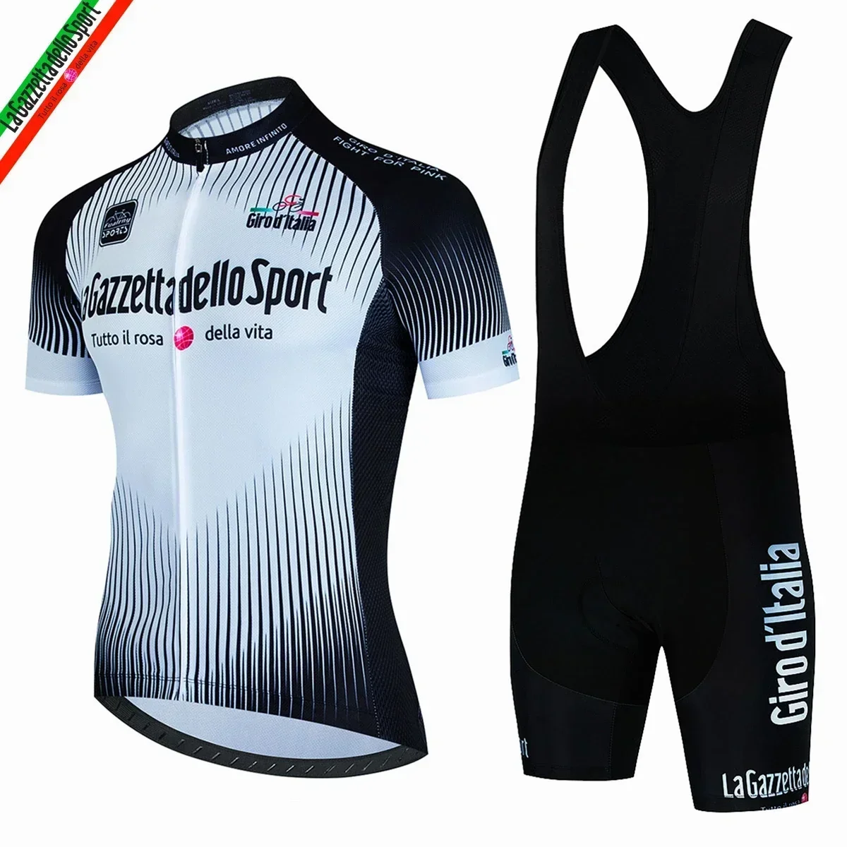 Tour of Italy Bicycle Clothes Cycling Jersey Set Summer Road Bike Short Sleeve Cycling Clothing Men Mtb Jersey Set Sport Wear cycling jersey cycling suit cycling jersey set