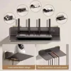 Wall-mounted Router Rack Storage Box Projector Stand Holder DVD Player TV Set-Top Box Holder Monitoring Rack Ornaments Shelf 4