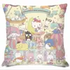 Miniso Sanrio Kuromi Hello Kitty Cinnamoroll My Melody plush pillow cushion interior decoration ornaments sleeping pillow 4