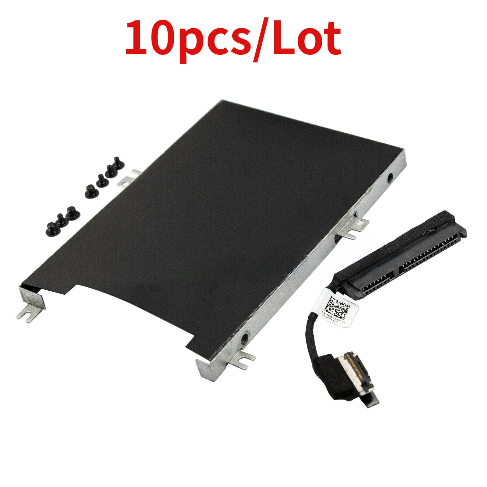 Mr.Tough 10PCS 5470 E5470 SATA HDD Caddy Cable 80RK8+4JMFP Bracket Holder For Dell Latitude