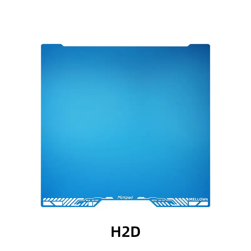 Mellow MintPad Cool Plate Build Surface for Bambu Lab X1 P1 A1 H2D — Dual-Sided Flexible Low-Temp Adhesion Print Bed image 8