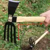 Carbon Steel Garden Hoe With Dual Safety Wedges Time-saving And Efficient Widely Used Hoe For Garden A 3