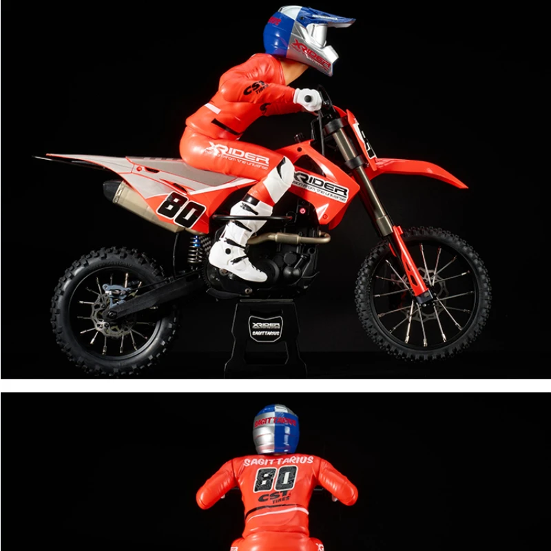1/14 Electric RC Model Motocross Model Sagittarius Toy Gift Beautiful Car Model 4