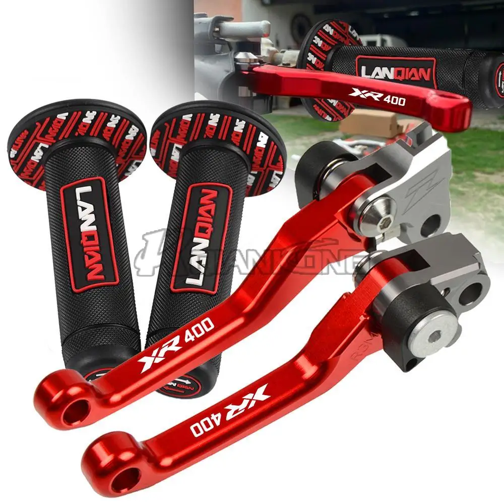 Xr400 Logo For Honda Xr400 Motard 2005 2006 2007 2008 Dirt Bike Brake Clutch Levers Handle Hand Grip Xr400 Motard Xr 400 Motard