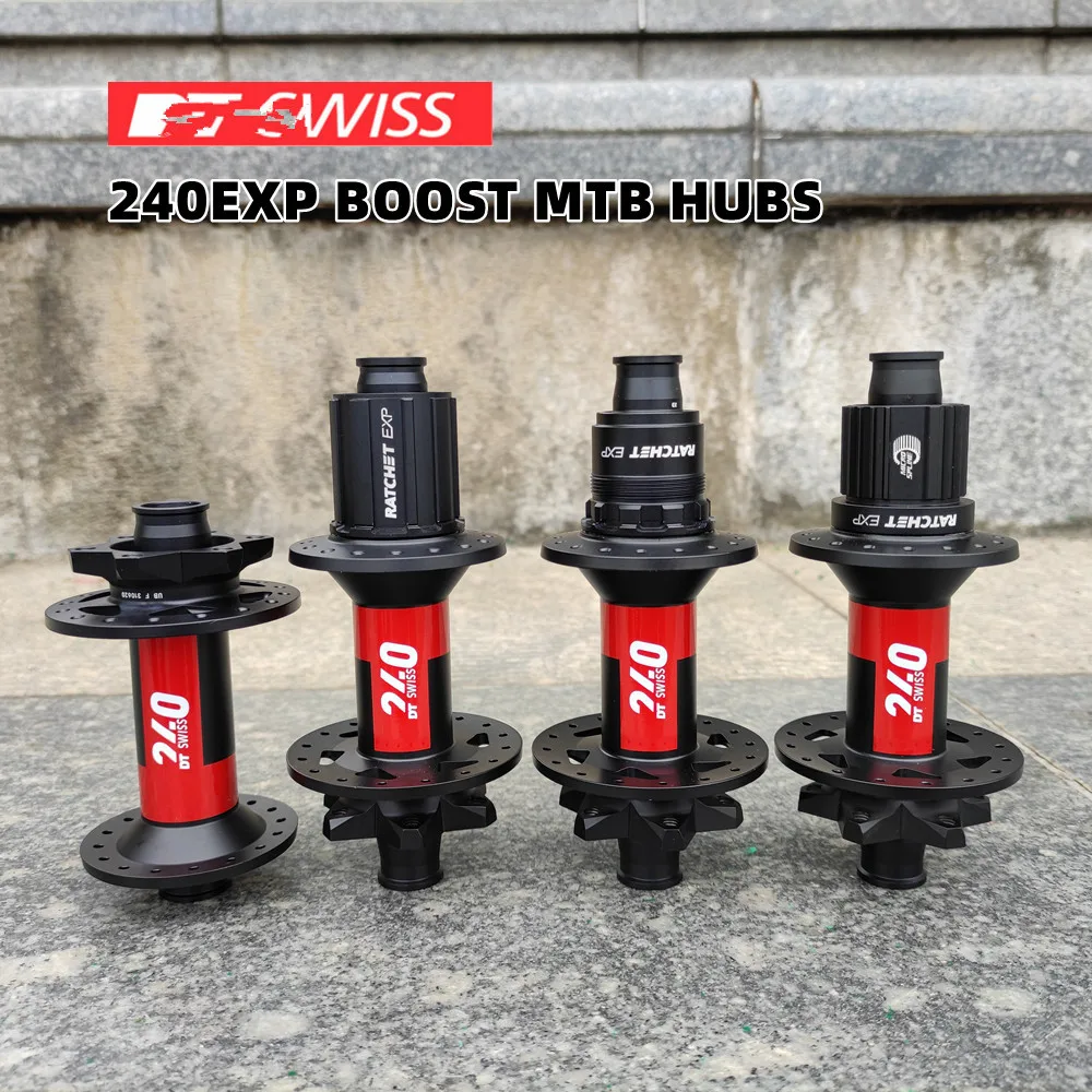 Mozzi Bici Mtb Originali Dt 240Exp J Tipo 32H 6 Freno A Disco Per Unghie Anteriore 110 Mozzo Posteriore 148 Perno Passante Bicicleta Bmx Hub Straight 